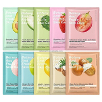 Patch visage au collagène personnalisé OEM/ODM-Spiruline blanchissante, charbon de bambou, gel de congélation lifting, poudre, feuille de fruits