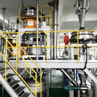 Máquina de Reciclaje y Separación de Polvo Fino de 325 y 400 Mallas para Materiales de Electrodo Negativo de Baterías de Iones de Litio