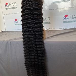 Peluca frontal de cabello brasileño de onda profunda de 30-40 pulgadas, pelucas largas de cabello Remy de 36 pulgadas con 180% de densidad, listas para enviar, envío rápido - Product Image 1