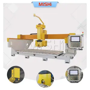 MISHI 3020 5 Axis Cnc Bridge Cutting Machine Cnc Bridge Saw For Granite And Marble Stone Cutting Machine