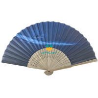 Éventails pliants en bambou peint, style chinois et japonais, design classique pour festivals de musique, spectacles et cadeaux