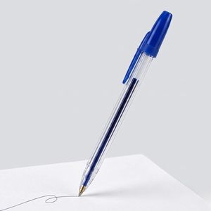 Hotsales Plastic Ball Point Pen <b>Refill</b> Customized Logo Printing Brand Manufacturers Ballpoint with Cap - Product Image 3