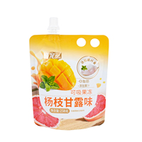 Feiao Pochettes Doypack à bec verseur réutilisables et rechargeables pour liquides, aliments, jus, gelée et boissons