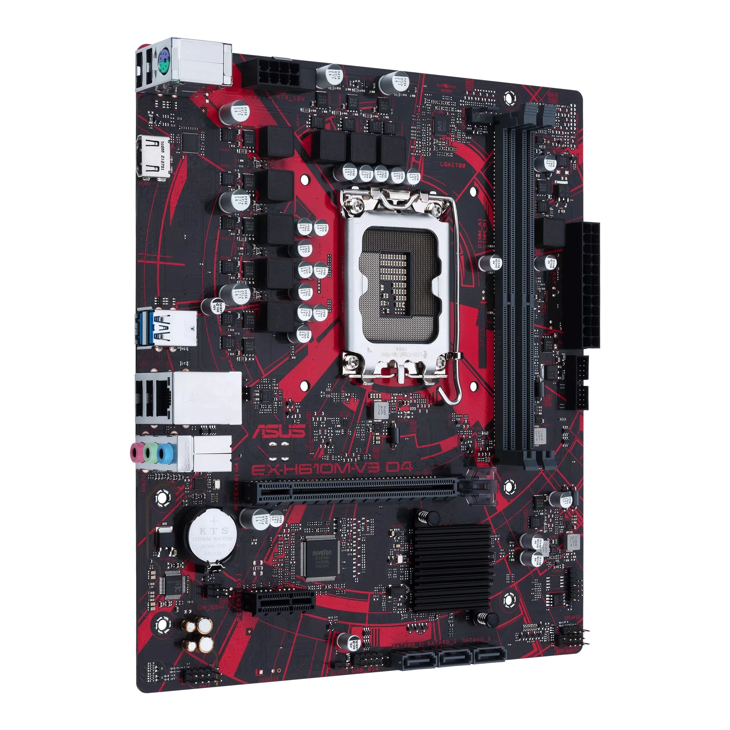 ASUS EX-H610M V3 D4 ไม่มี M.2