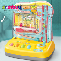 Machine de jeu de piste de billes pour enfants, jeu de billes roulantes, jouet de circuit de billes