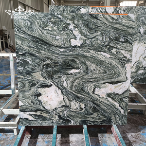 Baldosas de cuarcita esmeralda pulida de lujo Goldtop Stone Alps para decoración de paredes y pisos - Product Image 5