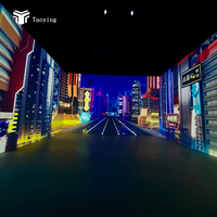 Projection murale interactive immersive, projection holographique 3D, système de projection murale interactive, projection au sol pour centre commercial, musée, exposition