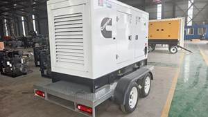컴민 무소음 발전기 트레일러 이륜 이동식 80KW <span class=keywords><strong>100KVA</strong></span> 수냉식 50Hz <span class=keywords><strong>60Hz</strong></span> 삼상 디젤 발전기 1500rpm ATS - Product Image 3