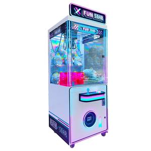 31 pulgadas Fun Star dulces niños <span class=keywords><strong>precio</strong></span> competitivo <span class=keywords><strong>alquiler</strong></span> transparente Linda grúa garra máquina para la venta - Product Image 2