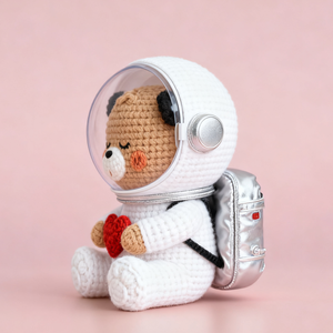 Handmade Crochet gấu Nghề Nghiệp phong cách beerus IP loạt búp bê dễ thương tinh tế đồ chơi sang trọng cho những người đam mê/gia đình - Product Image 4