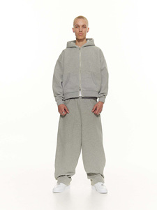 Conjunto de Sudadera y Pantalones Deportivos Casuales de Invierno para Hombre, Personalizados, de Alta Calidad, 400 g/m², de Forro Polar, Dos Piezas - Product Image 1