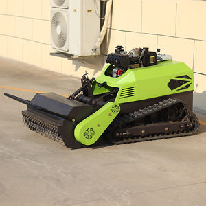 Robot cortacésped con Control remoto de alta calidad, desbrozadora sobre orugas, autopropulsado eléctrico para agricultura Industrial aprobado - Product Image 1