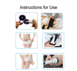 Appareil professionnel de cavitation multipolaire pour le raffermissement de la peau et l'élimination des graisses, machine de remodelage corporel en V - Product Image 5