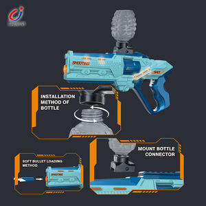 Chengji 2 in1 b/o yumuşak kurşun silah alanı güvenli çekim çocuk tabanca köpük mermi oem yumuşak kurşun oyuncak tabanca - Product Image 4