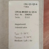 PLC 1 pièce neuf, compatible avec le solénoïde CPE14-M1BH-5L-WBRQS-6, expédition rapide, approvisionnement en gros