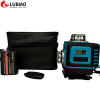 Niveau laser vert industriel 12/16 lignes, portable et compact, pour la mesure et le marquage en extérieur et en intérieur