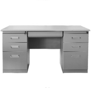 <span class=keywords><strong>Scrivania</strong></span> da Ufficio Moderna in Acciaio <span class=keywords><strong>Bianco</strong></span> con Gambe in <span class=keywords><strong>Metallo</strong></span> e Telaio in Acciaio Inossidabile di Yudu Commercial Furniture - Product Image 4