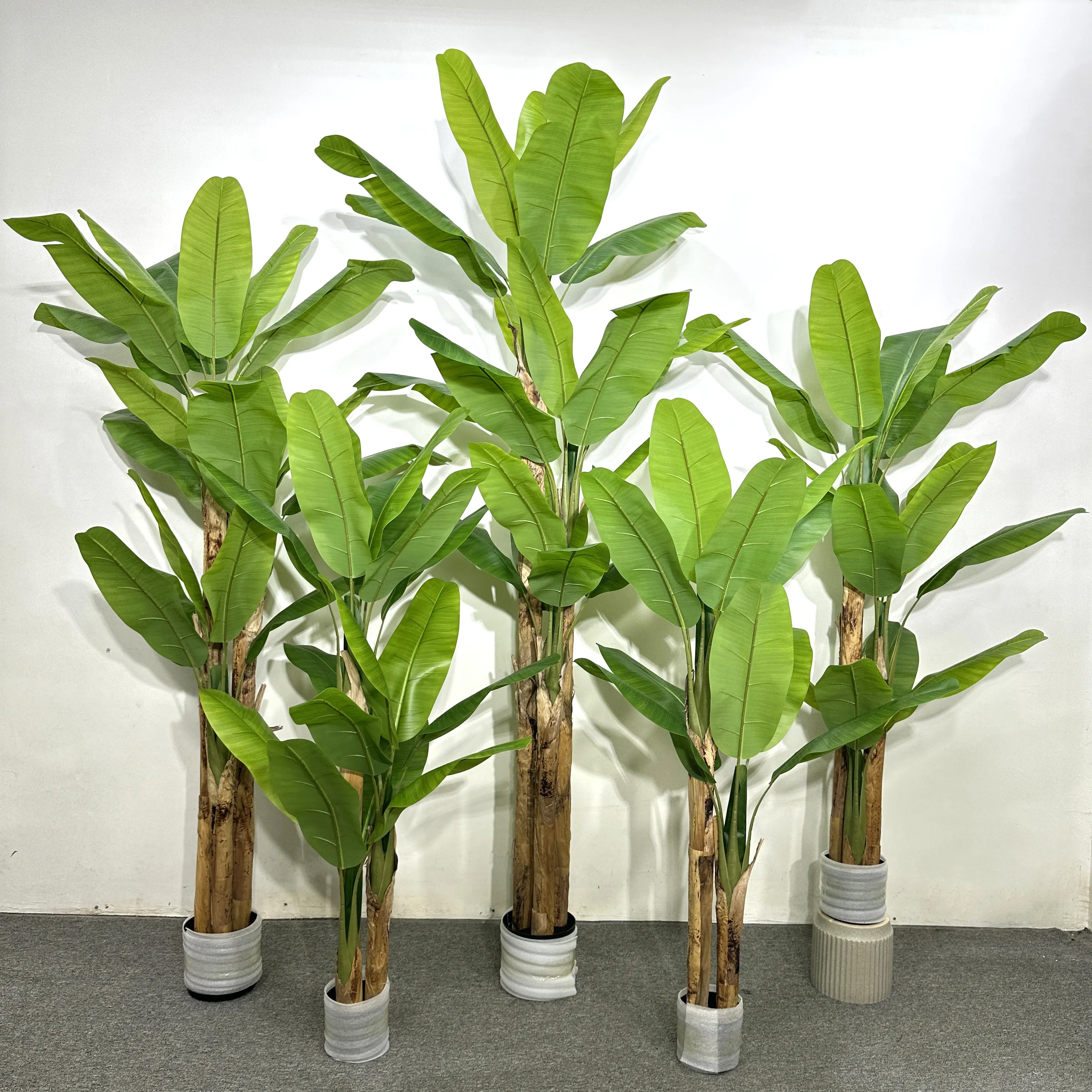 DOLA Ornaments Banana Tree Tropical Decor Plants Garden Landscaping Big Banana Plastic Plants Artificial Banana Tree