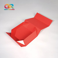 Boîte d'emballage de luxe pour cadeaux de mariage, pliable, avec fermeture magnétique, en matériaux recyclés écologiques, taille personnalisée, impression UV