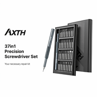 Kit de tournevis pour ordinateur, cadeau de Noël pour les passionnés de bricolage, kit de tournevis 37-en-1 pour la réparation de lunettes et de montures