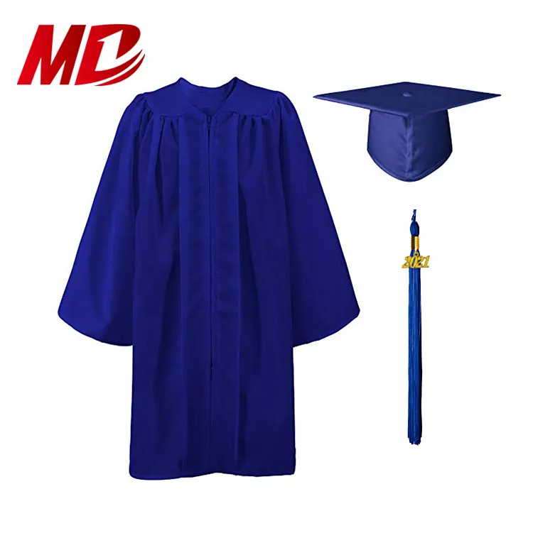 Mondon bán buôn Matte Polyester trẻ em tốt nghiệp cap Gown mẫu giáo tốt nghiệp cap gown