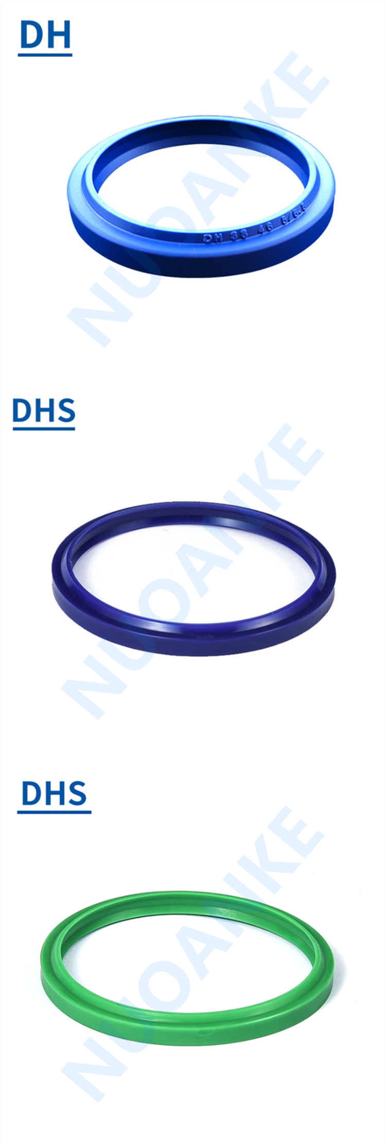Hydraulic Dust Seal PU NBR FKM Rubber Metal DSI LBI LBH DKI DWI DKBI DKB DH DHS J JA Hydraulic Cylinder Dust Wiper Seal