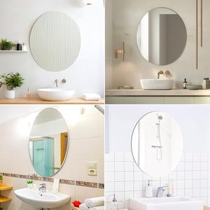 Autocollant Mural LED en Acrylique Contemporain Personnalisé pour Salle de Bain, Incassable, à Fixation Murale, pour Décoration Artistique 3D DIY - Product Image 2
