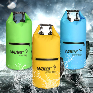 Bolsa impermeable para exteriores de gran capacidad, 10L/20L, Material de separación seco y húmedo para buceo, playa, cubo a la deriva, bolsa meteorológica - Product Image 4