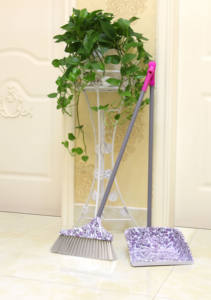 סיטונאי מברשת ביתית פלסטיק סיטונאי מטאטא מטאטא ומחבת סט עם הדפסה - Product Image 3