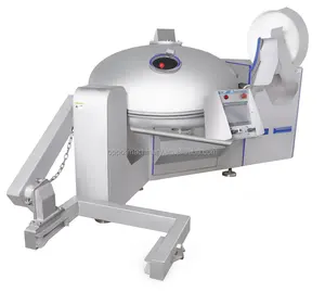 Industrial meat bowl cutter and mixer sausage making machine price