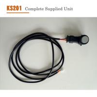 Modul Sensor Jarak Ultrasonik DAUXI KS201 IP67 Tahan Air Waktu Respons 9 ms untuk Penghindaran Rintangan Robot Mobile