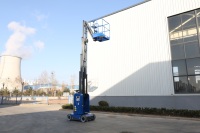 Plateforme élévatrice mobile automotrice Berui AMWP10 7100 en acier électrique, hauteur 9,7 m pour travaux sur chantier général