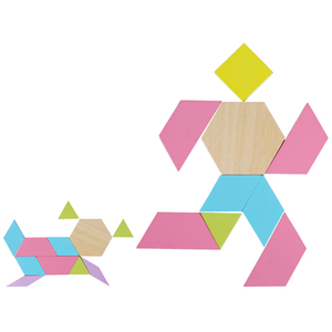 2020 new creative Wood Design direct selling educational toy puzzle wooden puzzle toys l - Product Image 2