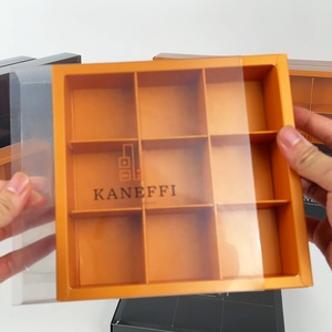 Tùy Chỉnh Thiết Kế Có Thể Tái Chế Thực Phẩm Cấp Hình Chữ Nhật Tông Bánh Hộp Cửa Sổ Cho Sữa Bánh Biscuit Tái Chế Vật Liệu Lớp Phủ UV - Product Image 3