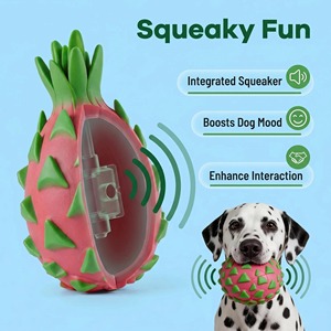 Juguetes Masticables para Perros con Diseño Personalizado, Indestructibles, con Forma de Piña, de Goma Natural Resistente para Perros Mordedores Agresivos - Product Image 2