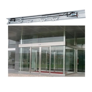 Design moderno 240V operatori di porte automatiche con sensore a microonde vetro scorrevole Hardware - Product Image 1