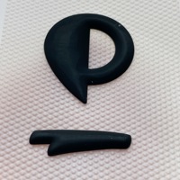 Logo 3D Étiquette de transfert de chaleur Caoutchouc Silicone Fer Impression T-Shirt Design avec motif Rectangle Découpé au laser Accessoire de vêtement