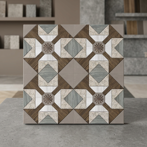 Carreaux de sol en céramique émaillée de la série numérique Classic Stone 300x300mm, pour un intérieur moderne de salon - Product Image 3