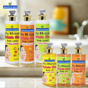 Set de Cuidado Corporal con Doble Ingrediente, Extracto de Pepino, AHA DD, Blanqueador, Hidratante, Anti-Cicatrices, Vitamina C, 4 en 1, Lujoso - Product Image 3