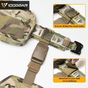 Sac de jambe tactique IDOGEAR avec boucle à dégagement rapide, panneau de jambe réglable universel pour la jambe gauche ou droite - Product Image 3