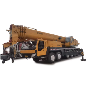 Giá bán thật chất lượng cao sử dụng qy100k 100 tấn tất cả các cần cẩu xe tải địa hình để xây dựng thành phố - Product Image 1