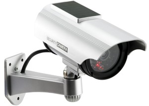 Telecamera fittizia impermeabile per esterni alimentata a energia solare, telecamera di sicurezza CCTV <span class=keywords><strong>finta</strong></span> solare e batteria - Product Image 2