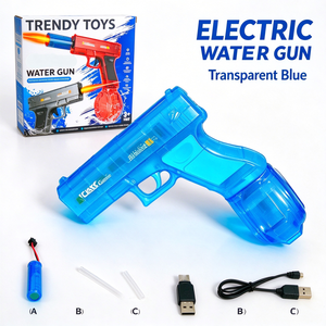 Pistola de Agua Eléctrica Barata al por Mayor de Fábrica, Juguete de 250ML de Capacidad, Pistola de Agua a Batería para Juegos de Verano al Aire Libre - Product Image 3