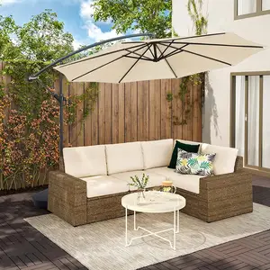 Nuovo ombrellone da giardino a sbalzo impermeabile a Banana con giardino e Patio parasole in ferro da esterno