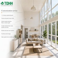 TDHH Modulares Containerhaus für Arbeiterunterkünfte, Arbeitslager, Baustellenbüros und Personalunterkünfte