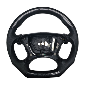 Volant en fibre de carbone pour Mercedes Benz R230 W219 W209 W211 CLK G55 <span class=keywords><strong>E55</strong></span> - Product Image 1