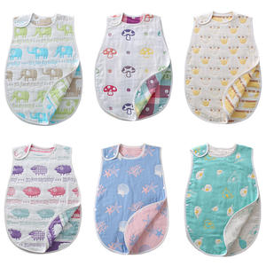 Gigoteuse pour bébé en gaze de coton pur à six couches, anti-coup de pied, bon compagnon, <span class=keywords><strong>60</strong></span> plis, style japonais et coréen - Product Image 3