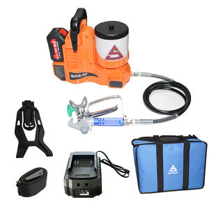 Máquina pulverizadora sin aire DIY de 21V de alta calidad, pintura de masilla alimentada por batería portátil para pared de techo, pistolas pulverizadoras eléctricas sin escobillas - Product Image 3