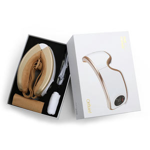 Masajeador de terapia de vibración para aliviar la tensión ocular recargable Pangao con compresión de calor - Product Image 6