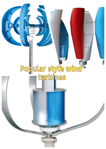 Planta de Energía Eólica Vertical de 2KW con Diseño de Tulipán, 12V 24V, para Uso Fuera de la Red en Parques Industriales - Product Image 4